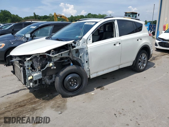 2016 Toyota RAV4 Limited with VIN JTMDJREV4GD026028, listed as a Copart auction lot 63848635 with 90,104 mi miles and Salvage title. Bid and sale history available at DreamBid. Image 1.