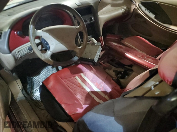 2004 Ford Mustang Deluxe with VIN 1FAFP44624F215268, listed as a Copart auction lot 60558755 with Not provided miles and Salvage title. Bid and sale history available at DreamBid. Image 8.