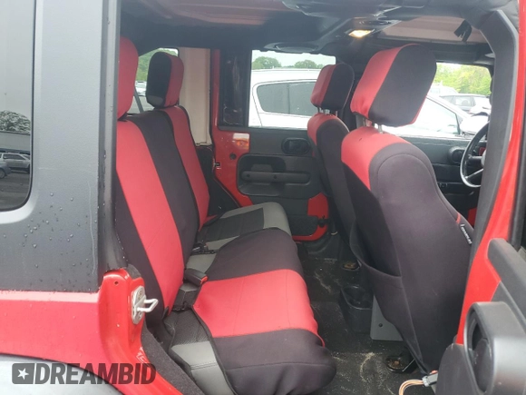 2008 Jeep Wrangler Unlimited X с VIN 1J8GA39178L548461, выставлен на аукционе Copart как лот 56538145 с пробегом 174 197 миль миль и Чистый • Clean title. История ставок и продаж доступна на DreamBid. Изображение 10.