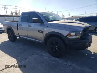 2019 Ram 1500 Classic Warlock with VIN 1C6RR6GG6KS676714, listed as a Copart auction lot 88512745 with 92,806 mi miles and Salvage Title. Bid and sale history available at carsss.com. Image 4.