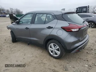 2021 Nissan Kicks S z VIN 3N1CP5BV9ML488973, wystawiony jako Copart lot #49026305 z przebiegiem 74 329 mil mil oraz Szkoda całkowita • Salvage title. Historia ofert i sprzedaży dostępna na DreamBid. Obrazek 2.