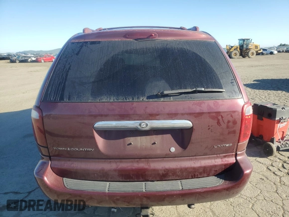 2001 Chrysler Town & Country Limited with VIN 2C8GP64L31R234088, listed as a Copart auction lot 50024265 with 141,556 mi miles and Salvage Title. Bid and sale history available at carsss.com. Image 6.