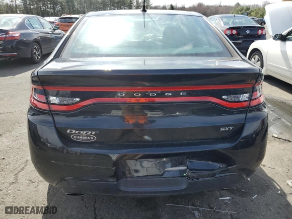2013 Dodge Dart SXT with VIN 1C3CDFBA2DD288830, listed as a Copart auction lot 49167165 with 167,255 mi miles and Salvage Title. Bid and sale history available at carsss.com. Image 6.