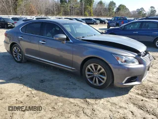2016 Lexus LS 460 with VIN JTHBL5EF5G5141362, listed as a Copart auction lot 47226875 with 59,165 mi miles and Salvage title. Bid and sale history available at DreamBid. Image 4.
