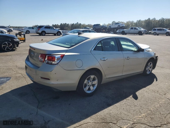 2015 Chevrolet Malibu LS with VIN 1G11B5SL1FF245360, listed as a Copart auction lot 49263295 with 115,709 mi miles and Salvage Title. Bid and sale history available at carsss.com. Image 3.