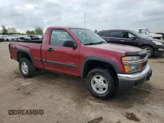 2005 Chevrolet Colorado Z85 with VIN 1GCDT146358189376, listed as a Copart auction lot 56501895 with 174,454 mi miles and Salvage title. Bid and sale history available at DreamBid. Image 4.