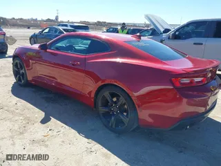 2017 Chevrolet Camaro 2LT with VIN 1G1FD1RSXH0158987, listed as a IAAI auction lot 41733066 with 93,441 mi miles. Bid and sale history available at carsss.com. Image 3.