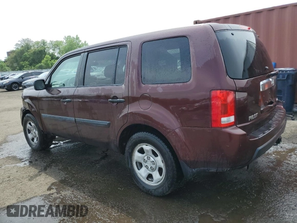 2010 Honda Pilot LX z VIN 5FNYF4H20AB003479, wystawiony jako Copart lot #57418765 z przebiegiem 177 219 mil mil oraz Szkoda całkowita • Salvage title. Historia ofert i sprzedaży dostępna na DreamBid. Obrazek 2.