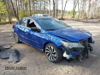 2016 Acura ILX w/Premium/A-SPEC Pkg with VIN 19UDE2F8XGA005725, listed as a IAAI auction lot 41844542 with 164,136 mi miles. Bid and sale history available at carsss.com. Image 1.