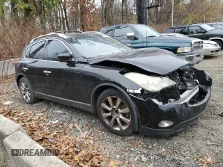 2008 Infiniti EX Journey with VIN JNKAJ09E08M301919, listed as a Copart auction lot 80891144 with Not Provided miles and Salvage Title. Bid and sale history available at DreamBid. Image 4.