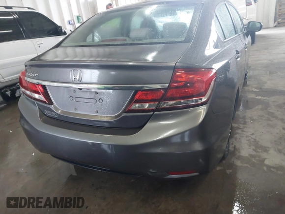 2014 Honda Civic Sedan LX with VIN 19XFB2F53EE044723, listed as a IAAI auction lot 41727499 with 233,635 mi miles. Bid and sale history available at carsss.com. Image 16.