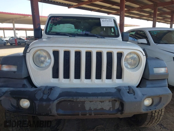 2020 Jeep Wrangler Unlimited Sport S z VIN 1C4HJXDG3LW188241, wystawiony jako IAAI lot #42371324 z przebiegiem 86 216 mil mil oraz . Historia ofert i sprzedaży dostępna na DreamBid. Obrazek 13.