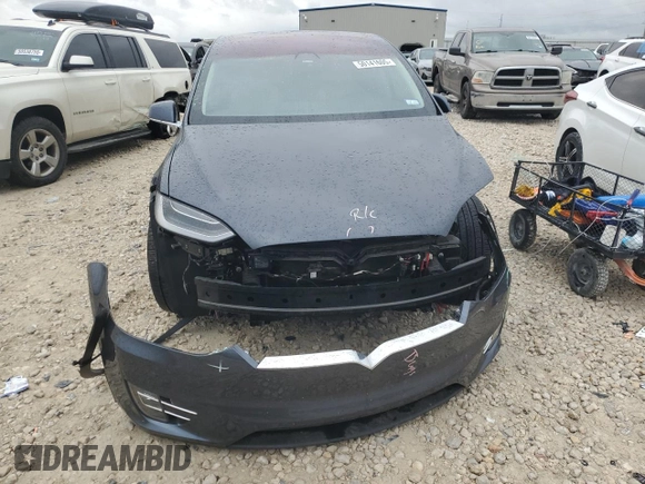 2017 Tesla Model X 90D with VIN 5YJXCBE26HF079246, listed as a Copart auction lot 50141605 with 68,905 mi miles and Salvage Title. Bid and sale history available at DreamBid. Image 5.