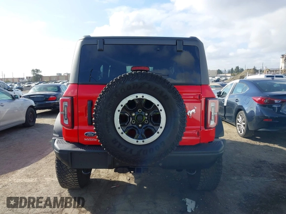 2024 Ford Bronco with VIN 1FMDE9AHXRLA24986, listed as a IAAI auction lot 41710504 with 3,538 mi miles and . Bid and sale history available at DreamBid. Image 16.