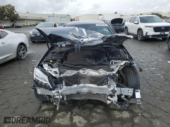 2020 Mercedes-Benz C 300 with VIN W1KWF8DB5LR599664, listed as a Copart auction lot 44946155 with 71,311 mi miles and Salvage Title. Bid and sale history available at DreamBid. Image 5.