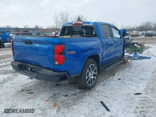 2023 Chevrolet Colorado 4WD Z71 with VIN 1GCPTDEK6P1232288, listed as a IAAI auction lot 41391309 with 1 mi miles. Bid and sale history available at carsss.com. Image 4.