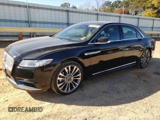 2017 LINCOLN CONTINENTL SELECT with VIN 1LN6L9TP5H5611991, listed as a Copart auction lot 77345324 with 85,764 mi miles and Salvage Title. Bid and sale history available at DreamBid. Image 1.