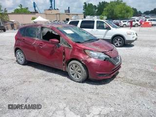 2017 Nissan Note S Plus with VIN 3N1CE2CP9HL356032, listed as a IAAI auction lot 42203894 with 79,806 mi miles and . Bid and sale history available at DreamBid. Image 1.