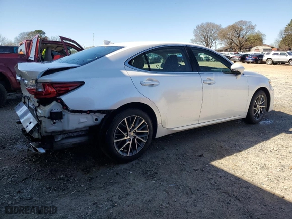 2018 Lexus ES with VIN 58ABK1GG7JU090113, listed as a Copart auction lot 49469935 with 50,069 mi miles and Salvage Title. Bid and sale history available at carsss.com. Image 3.