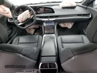 2023 Lucid Air Pure with VIN 50EA1PFA7PA009093, listed as a Copart auction lot 45030945 with 40,349 mi miles and Salvage Title. Bid and sale history available at carsss.com. Image 8.