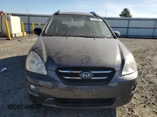 2007 Kia Rondo LX with VIN KNAFG525477091638, listed as a Copart auction lot 71714004 with 195,363 mi miles and Salvage Title. Bid and sale history available at carsss.com. Image 5.