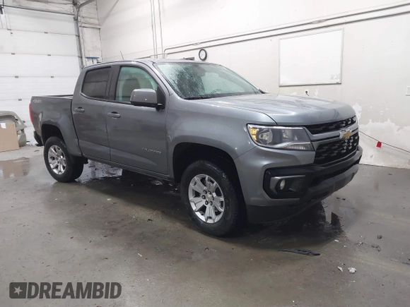 2022 Chevrolet Colorado 4WD LT with VIN 1GCGTCEN2N1279626, listed as a IAAI auction lot 40959698 with 23,160 mi miles and . Bid and sale history available at DreamBid. Image 1.