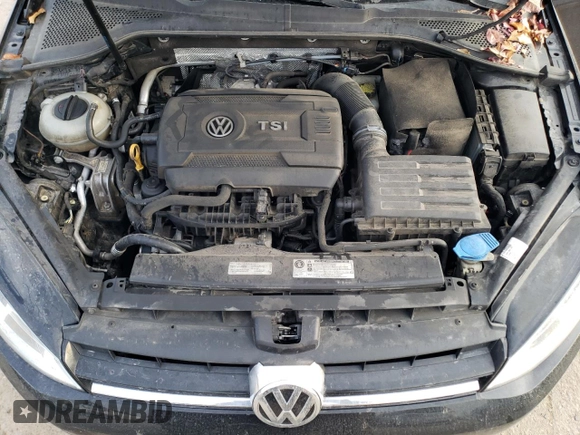 2016 Volkswagen Golf TSI S z VIN 3VW217AU3GM065199, wystawiony jako Copart lot #84048104 z przebiegiem 99 677 mil mil oraz Szkoda całkowita • Salvage title. Historia ofert i sprzedaży dostępna na DreamBid. Obrazek 11.