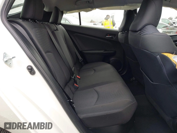 2016 Toyota Prius Two with VIN JTDKBRFU9G3526671, listed as a IAAI auction lot 41507074 with 72,484 mi miles. Bid and sale history available at carsss.com. Image 8.