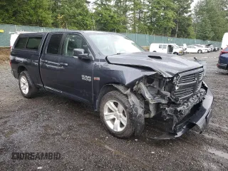 2013 Ram 1500 Sport with VIN 1C6RR7HT7DS676712, listed as a Copart auction lot 77384224 with 147,928 mi miles and Salvage title. Bid and sale history available at DreamBid. Image 4.