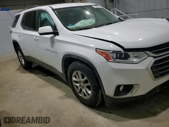 2019 Chevrolet Traverse LT Cloth with VIN 1GNEVGKW0KJ194146, listed as a Copart auction lot 46256905 with 118,487 mi miles and Salvage Title. Bid and sale history available at carsss.com. Image 12.