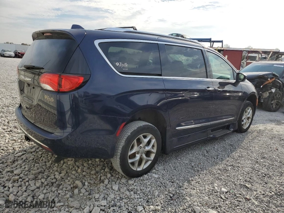 2019 Chrysler Pacifica Touring L Plus with VIN 2C4RC1EG4KR673327, listed as a Copart auction lot 77937394 with 78,060 mi miles and Salvage Title. Bid and sale history available at carsss.com. Image 3.