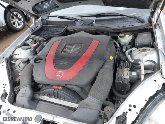 2009 Mercedes-Benz SLK-Class 3.5L with VIN WDBWK58F49F190484, listed as a IAAI auction lot 41687831 with 90,025 mi miles. Bid and sale history available at carsss.com. Image 10.