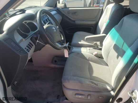 2004 Toyota Highlander with VIN JTEGP21A240011760, listed as a Copart auction lot 47115125 with 256,557 mi miles and Salvage Title. Bid and sale history available at carsss.com. Image 7.