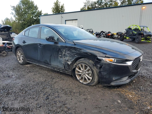 2019 Mazda Mazda3 Sedan with VIN JM1BPABL2K1111227, listed as a Copart auction lot 76411994 with NaN miles and Salvage Title. Bid and sale history available at carsss.com. Image 4.