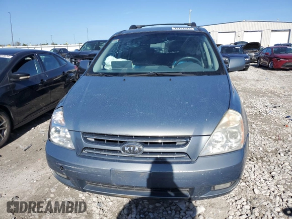 2008 Kia Sedona EX with VIN KNDMB233386223445, listed as a Copart auction lot 73741674 with 249,459 mi miles and Salvage Title. Bid and sale history available at carsss.com. Image 5.