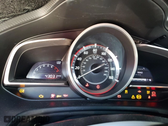 2015 Mazda Mazda3 i Touring with VIN 3MZBM1V75FM236462, listed as a Copart auction lot 52644195 with 43,031 mi miles and Salvage Title. Bid and sale history available at carsss.com. Image 9.