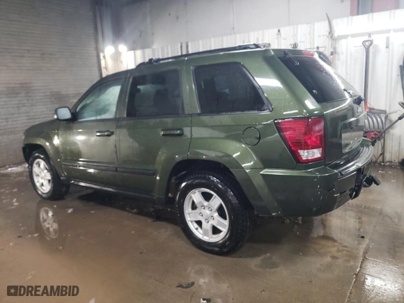2007 Jeep Grand Cherokee Laredo with VIN 1J8HR48P47C700137, listed as a Copart auction lot 45657405 with 78,541 mi miles and Salvage Title. Bid and sale history available at carsss.com. Image 2.