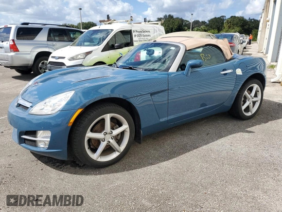 2007 Saturn Sky z VIN 1G8MB35B67Y129616, wystawiony jako Copart lot #74225194 z przebiegiem Nie podano mil oraz Szkoda całkowita • Salvage title. Historia ofert i sprzedaży dostępna na DreamBid. Obrazek 1.