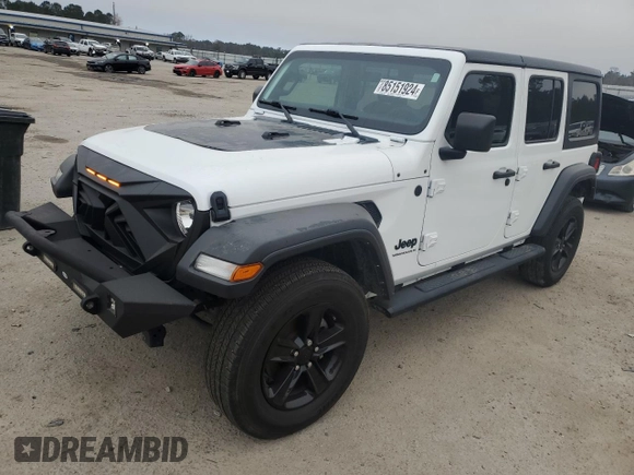 2023 Jeep Wrangler Sport S with VIN 1C4HJXDN6PW634600, listed as a Copart auction lot 85151924 with 26,111 mi miles and Clean Title. Bid and sale history available at DreamBid. Image 1.