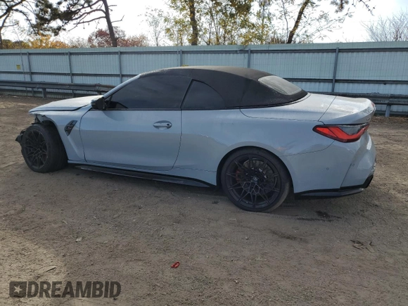 2024 BMW M4 Competition xDrive with VIN WBS33BA05RCN54847, listed as a Copart auction lot 76972564 with 9,527 mi miles and Salvage Title. Bid and sale history available at carsss.com. Image 2.