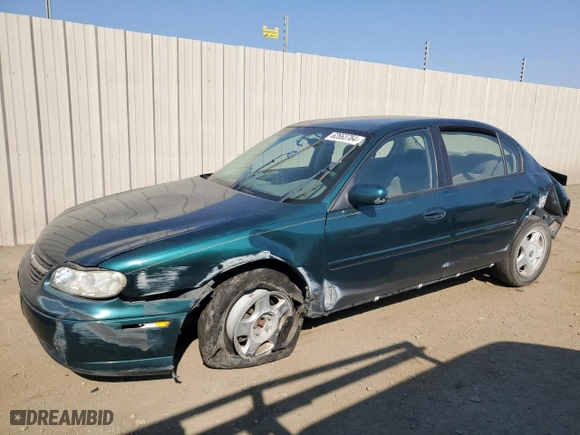 2001 Chevrolet Malibu LS with VIN 1G1NE52J216166814, listed as a Copart auction lot 62663764 with 164,302 mi miles and Salvage Title. Bid and sale history available at carsss.com. Image 1.
