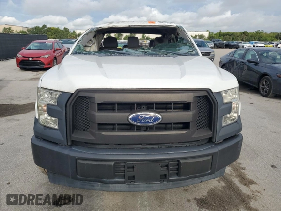 2017 Ford F-150 XL with VIN 1FTEX1C89HFB90351, listed as a Copart auction lot 59630905 with 27,760 mi miles and Non repairable. Bid and sale history available at DreamBid. Image 5.