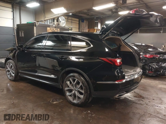 2024 Acura MDX w/Technology Package with VIN 5J8YE1H41RL010101, listed as a IAAI auction lot 41510582 with 14,752 mi miles. Bid and sale history available at carsss.com. Image 3.