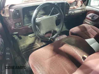 1996 GMC Sierra 1500 with VIN 2GTEC19W3T1560582, listed as a Copart auction lot 73985374 with 250,033 mi miles and Salvage Title. Bid and sale history available at DreamBid. Image 8.