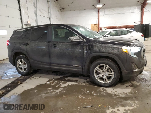 2021 GMC Terrain SLE with VIN 3GKALTEV6ML335214, listed as a Copart auction lot 88395625 with 70,133 mi miles and Salvage Title. Bid and sale history available at carsss.com. Image 4.