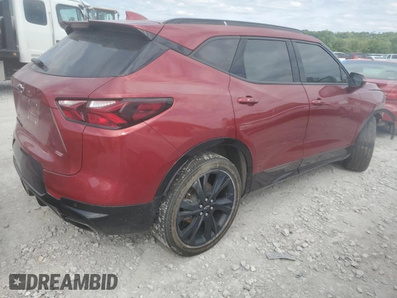 2021 Chevrolet Blazer RS with VIN 3GNKBKRS8MS513361, listed as a Copart auction lot 58430315 with 79,738 mi miles and Clean title. Bid and sale history available at DreamBid. Image 3.
