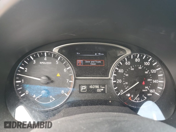 2015 Nissan Altima SL with VIN 1N4AL3AP8FC192175, listed as a Copart auction lot 55949835 with 160,961 mi miles and Salvage title. Bid and sale history available at DreamBid. Image 9.