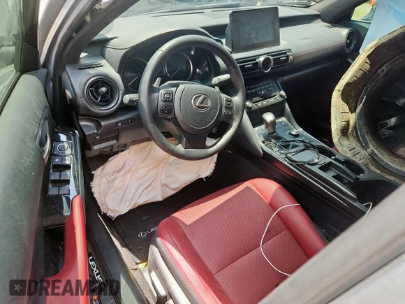2023 Lexus IS 300 с VIN JTHCA1D22P5127694, выставлен на аукционе Copart как лот 56680885 с пробегом 22 347 миль миль и Чистый • Clean title. История ставок и продаж доступна на DreamBid. Изображение 8.