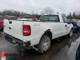 2007 Ford F-150 XL with VIN 1FTRF14WX7NA48855, listed as a Copart auction lot 49223495 with 195,957 mi miles and Clean title. Bid and sale history available at DreamBid. Image 3.