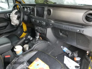 2021 Jeep Wrangler Sport S with VIN 1C4GJXAN5MW680091, listed as a Copart auction lot 87200454 with Not Provided miles and Salvage Title. Bid and sale history available at DreamBid. Image 8.